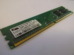 ProMOS 256MB V916732J24QAFW-E4 DDR2 PC2-4200U 533MHz DIMM 240-pin RAM - Picture 1 of 7