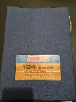 Fiat 124 Special, Catalogo Parti Di Ricambio 1968 - Immagine 1 di 4