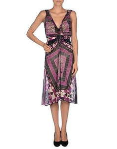 $1,375 SEXY FLIRTY NWT RARE JEAN PAUL GAULTIER SILK RUCHED DRESS  - Picture 1 of 11