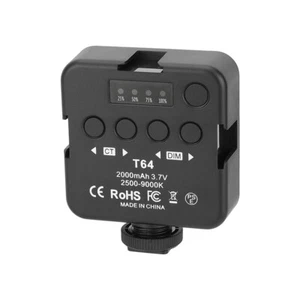 CAMVATE On-Camera Bi-Color LED Pocket Video Light 2500 to 9000K with Shoe Mount - Picture 1 of 7
