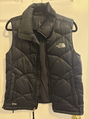 Chaleco acolchado The North Face S/P plumón de ganso negro 550 Foto 1 de 4