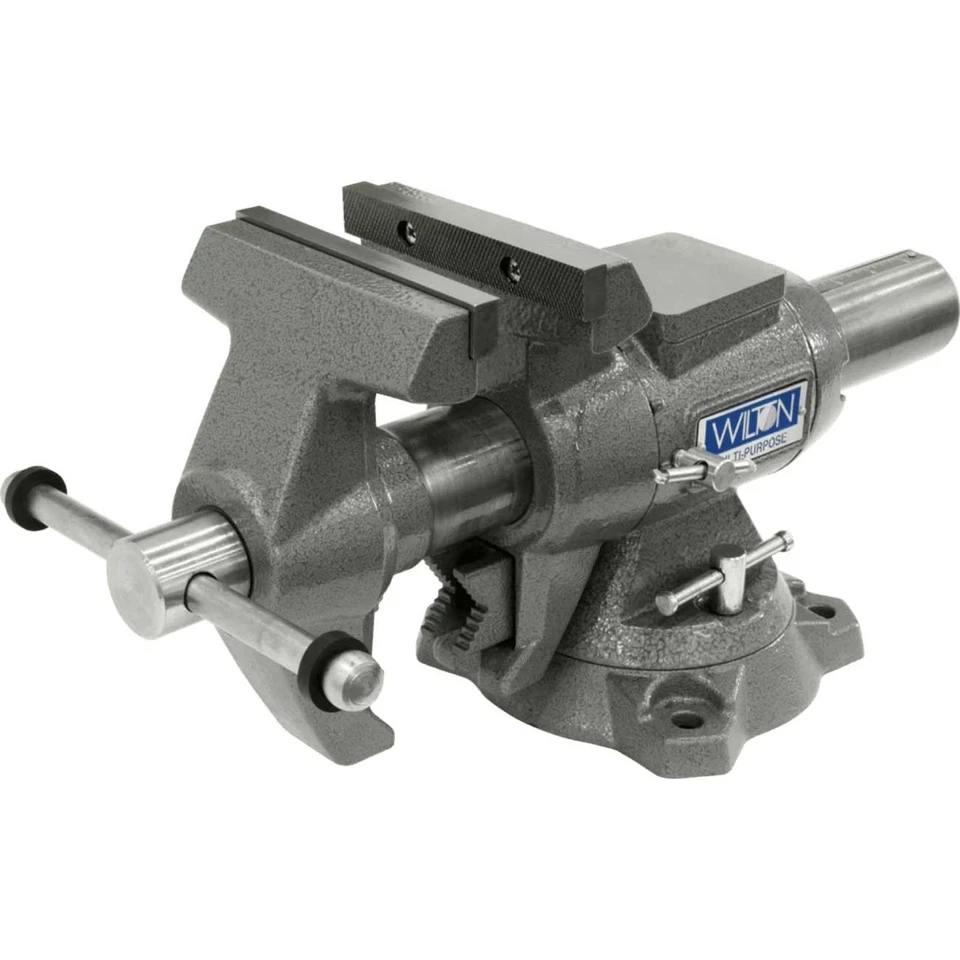 Wilton Multi-Purpose Bench Vise, 5-1/2" Jaw Width", 360° Rotating Head & Base - Image 1 of 1