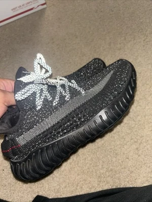 Adidas Yeezy Boost Negro Talla 3y Foto 1 de 4