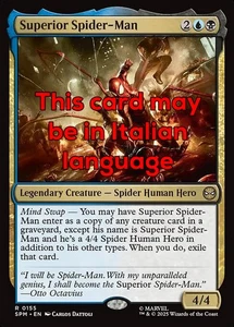 MTG SUPERIOR SPIDER-MAN EXC - SUPERIOR SPIDER-MAN 155 - SPM - MAGIC - Picture 1 of 1