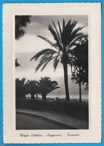 Reggio Calabria Lungomare 1950 FG cartolina vintage postcard postkarte MA2284 - Picture 1 of 2