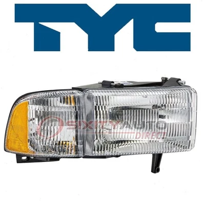 TYC Right Headlight Assembly for 1994-2002 Dodge Ram 1500 Electrical bk - Image 1 of 4
