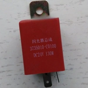 3735010-C0100 Relé intermitente 24V 130W 3 pines para intermitente de señal de giro de autobús camión - Imagen 1 de 5