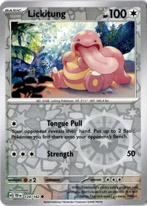 Lickitung - 124/162 Revers Holo SV05: Temporal Forces 124/162 - Picture 1 of 2