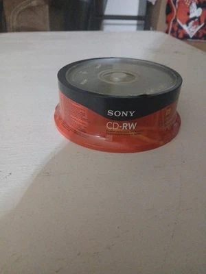 Cd-R en blanco Cd-RW en blanco CD en blanco RW Foto 1 de 3