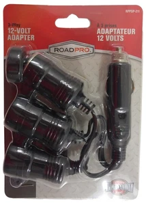 Adaptador encendedor de cigarrillos RoadPro RPPSP-211 Platinum Series 12V 3 salidas - Imagen 1 de 6