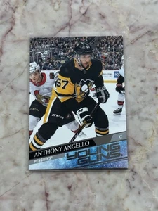 20-21 UD Hockey Series 2 Hockey Young Guns 472 Anthony Angello - Picture 1 of 2