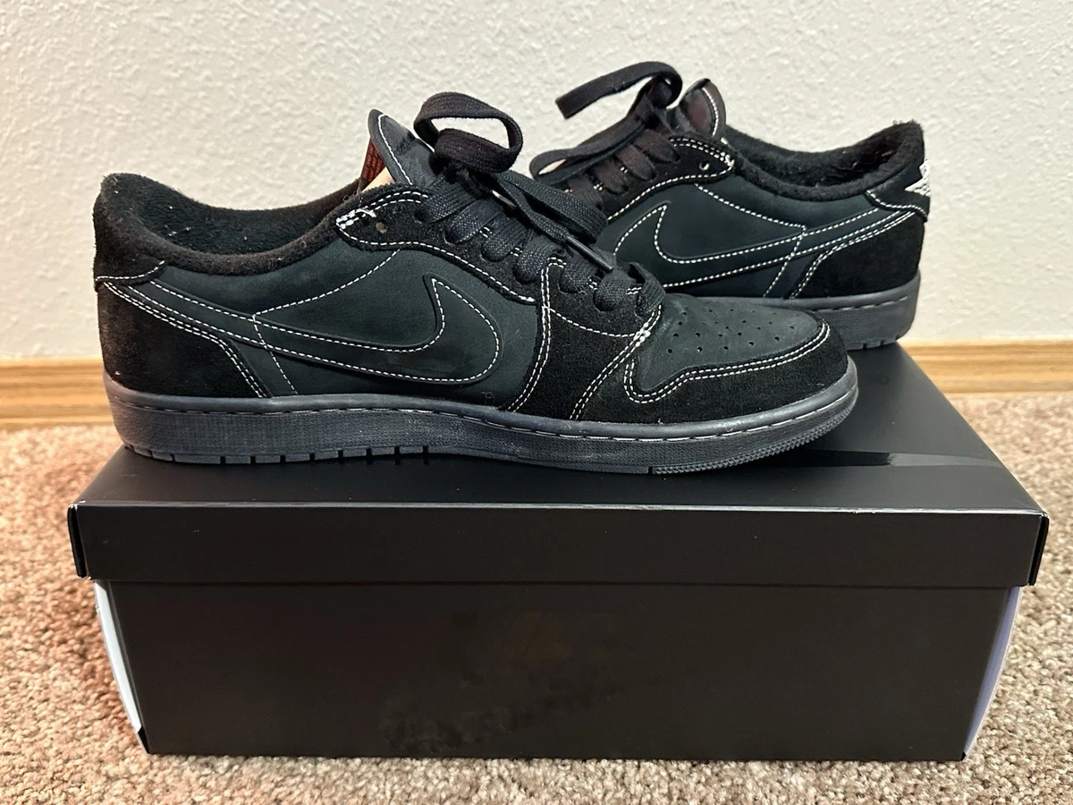 Jordan 1 Retro Low OG SP x Travis Scott Black Phantom | eBay