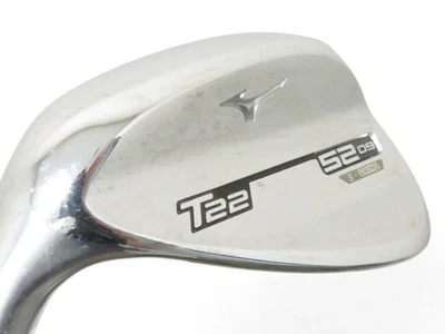 Mizuno T22 Wedge Chrome 52.09 S Grind Dynamic Gold Tour S400 Stiff GAP LEFT - Image 1 of 4