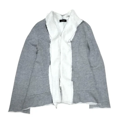 Cárdigan de algodón tricot COMME des GARCONS para hombre talla libre suéter negro usado Foto 1 de 4