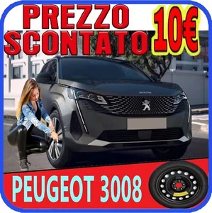 Reserverad für Peugeot 3008 mit 18 5Loch Größe Radsatz Gummi Neu - Bild 1 von 8