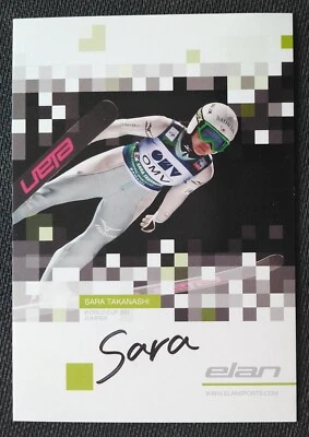 8826 Sara Takanashi Japan Skispringen Autogrammkarte original signiert - Bild 1 von 2