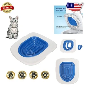 Premium Quality Cat Toilet Training Kit - Hygienic Transition from Litter Box - Picture 1 of 11