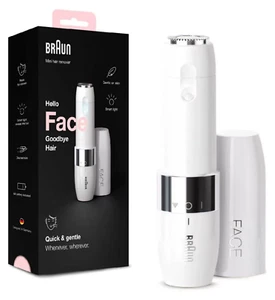 Gesichtshaarentfernung Trimmer Braun elektrische Gesichtshaarentfernung für Frauen und Männer - Bild 1 von 6