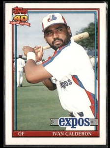 1991 Topps Traded #16T Ivan Calderon - Picture 1 of 2