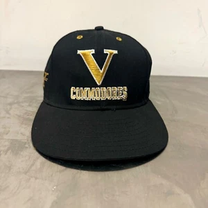 De colección Años 90 Vanderbilt Commodores Spellout Snapback Sombrero Ropa Deportiva - Imagen 1 de 4