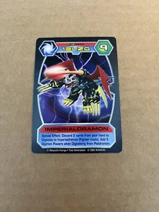 2002 Bandai Digimon IMPERIALDRAMON DT-32 Mega D-Tector Card Game #9 - NM - Bild 1 von 2