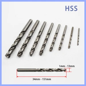 High Speed Steel Twist Drill Bits M2 HSS Professional Ground Flute Ø 1mm - 13mm - Picture 1 of 5