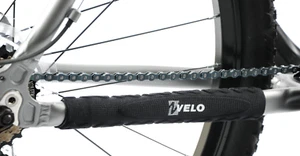 Bike Chainstay Protector Velo Staywrap Neoprene Frame Guard Skin Black 3D - Picture 1 of 4