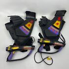 Laser Challenge Pro laser Tag 2 vests 2 laser guns 1997 Toymax For Parts Repair