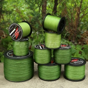 4 Strands 300M-1000M Braided Lines Powerful Sea Freshwater Fishing Lines - Picture 1 of 16