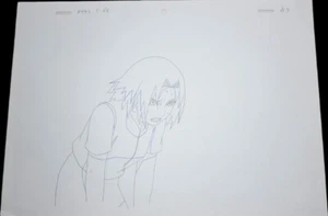 Naruto Shippuden Sakura Haruno A3 correzione douga (non animazione cel) - Foto 1 di 2