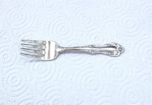 International Silber Jeanne d'Arc Sterlingsilber 41/4 Zoll Baby Gabel - Bild 1 von 7