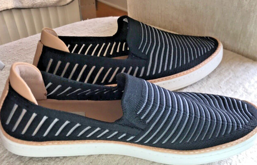 Nuovo slip on nero UGG da donna Sammy Breeze 1109533 taglia 8 5