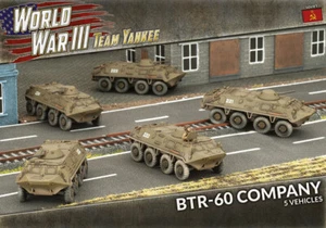 Team Yankee Soviet BTR-60 Transport Platoon (Plastic) New - Picture 1 of 1