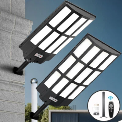 1680LED Solar Lights Outdoor Waterproof Motion Sensor Security Wall Lamp 90000LM - Image 1 of 4