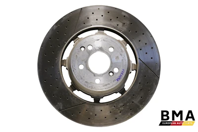 Mercedes-Benz C63 S AMG W205 Front Left Side Brake Disc Rotor 2015 - 2021 OEM - Image 1 of 4