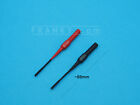 Test Probes with DSUB Tip for 2mm Probe Tip (1 Pair Red + Black)
