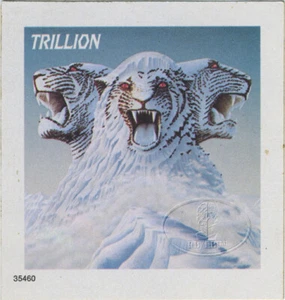Trillion 1978 Publicity Sticker Dennis Frederiksen - Picture 1 of 1