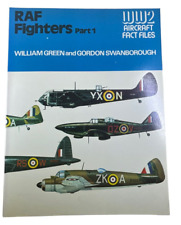 WW2 British RAF Fighters Part 3 WW2 Aircraft Fact Files Softcover Reference Book