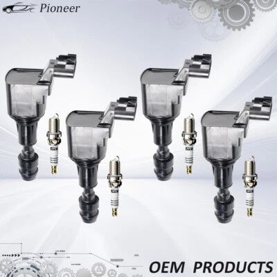 4 Pack Ignition Coils set For Chevy Malibu GMC Buick Pontiac Saturn 2.4L UF491 Foto 1 de 4