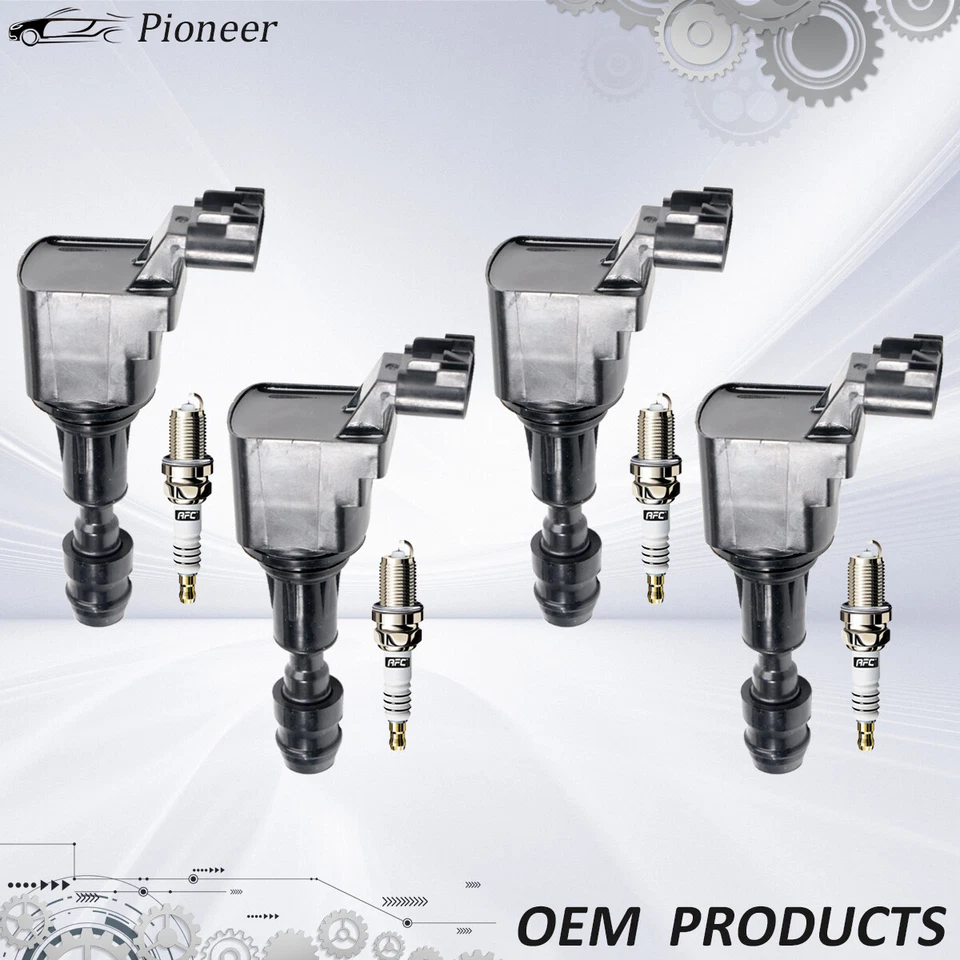 4 Pack Ignition Coils set For Chevy Malibu GMC Buick Pontiac Saturn 2.4L UF491 Foto 1 de 4