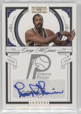 2009 Playoff National Treasures Century Signatures /25 George McGinnis Auto HOF