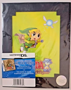 The Legend of Zelda Phantom Hourglass Promo Limited Edition Cel Art Print NEW - Picture 1 of 2