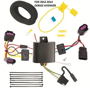 Kit de arnés de cableado de remolque para 12-14 Chrysler 200 Dodge Avenger Plug & Play NUEVO - Imagen 1 de 2