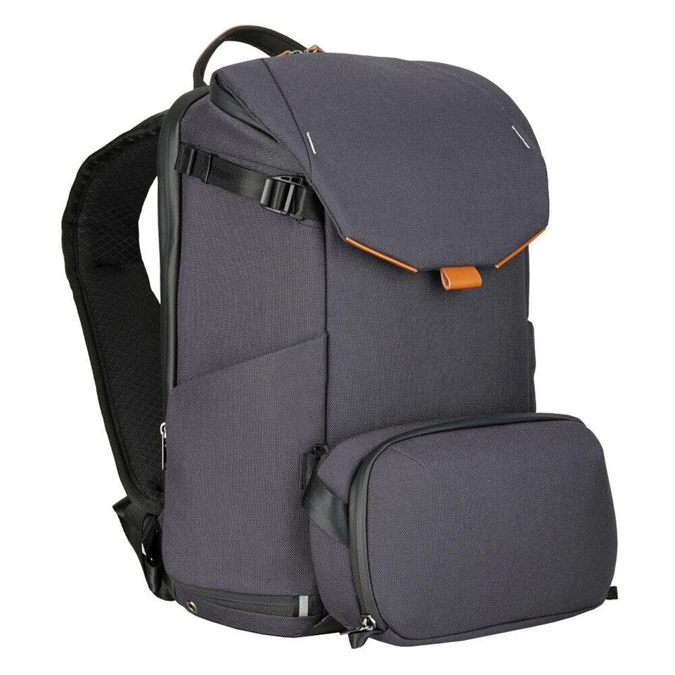 VANGUARD VEO CITY B46 LARGE CAMERA BACKPACK W/ POUCH (NAVY BLUE) - Image 1 of 4