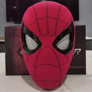 Spiderman Maske mit blinzelnden beweglichen Augen Helm Ring Fernbedienung Cosplay Spielzeug - Bild 1 von 19