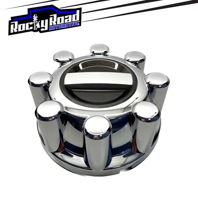 Rear Chrome Center Wheel Hub Cap For 2017-2025 Ford F-250 F-350 Super Duty - Image 1 of 4