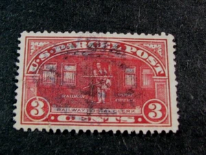 US Briefmarken Scott # Q3 Railway Postal Clerk 1913 gebraucht L577 - Bild 1 von 2