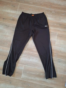 Hose Sport Jogginghose Herren lang schwarz PUMA L Reißverschlüsse Taschen - Bild 1 von 10