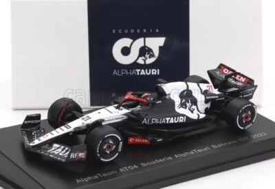 MODELLINO AUTO STATICO ALPHA TAURI F1 AT04 #21 2023 NYCK DE VRIES SCALA 1/64 - Immagine 1 di 4