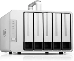 TerraMaster D5 Thunderbolt 5-Bay Professional DAS Hardware RAID 40 Gbps *New!* - Zdjęcie 1 z 4